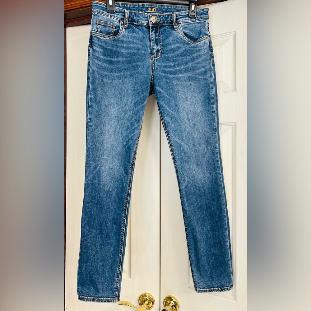 KUT From The Kloth Slouchy Boyfriend Straight Leg Jeans